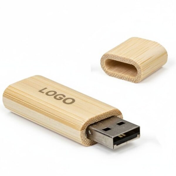 Pen Drive 4gb De Bambu