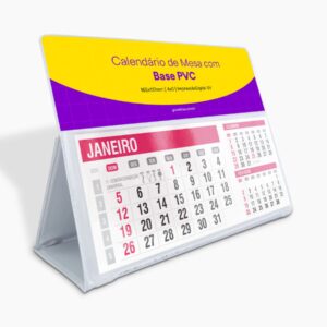 Calendário De Mesa - PVC
